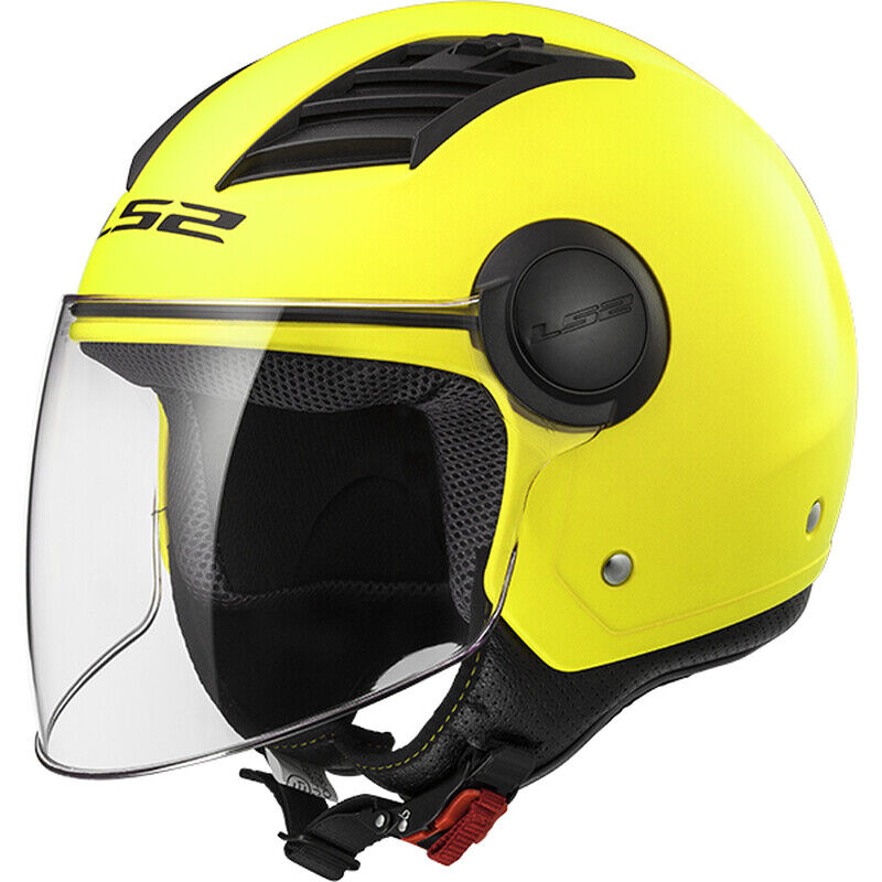 LS2 Casco JET Airflow Scooter Moto Omologato Visiera Lunga OF562 950GR Leggero