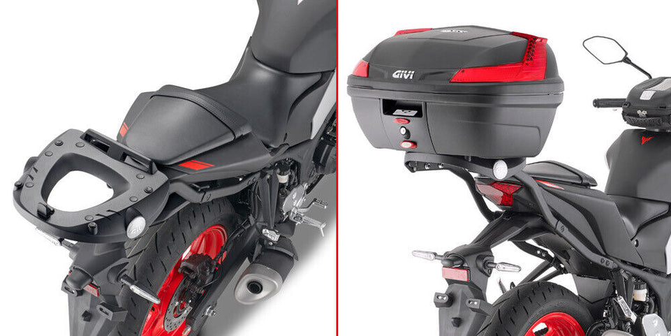 GIVI Attacco post bauletto Monolock per Yamaha MT-03 321 2020 2021 2022 2023