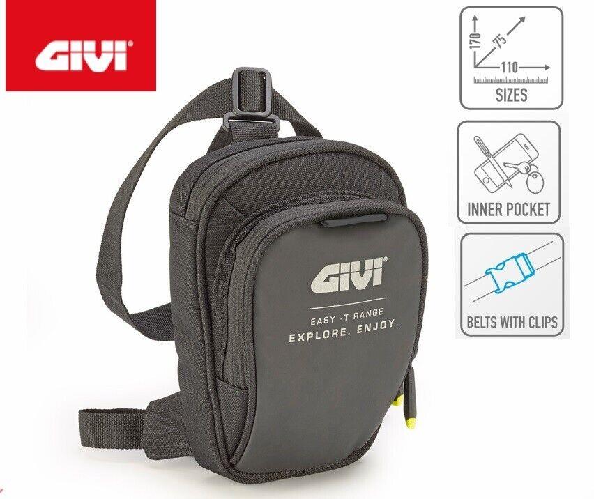 GIVI Borsello regolabile da gamba Easy-T, 75 x 110 x 170 per Moto