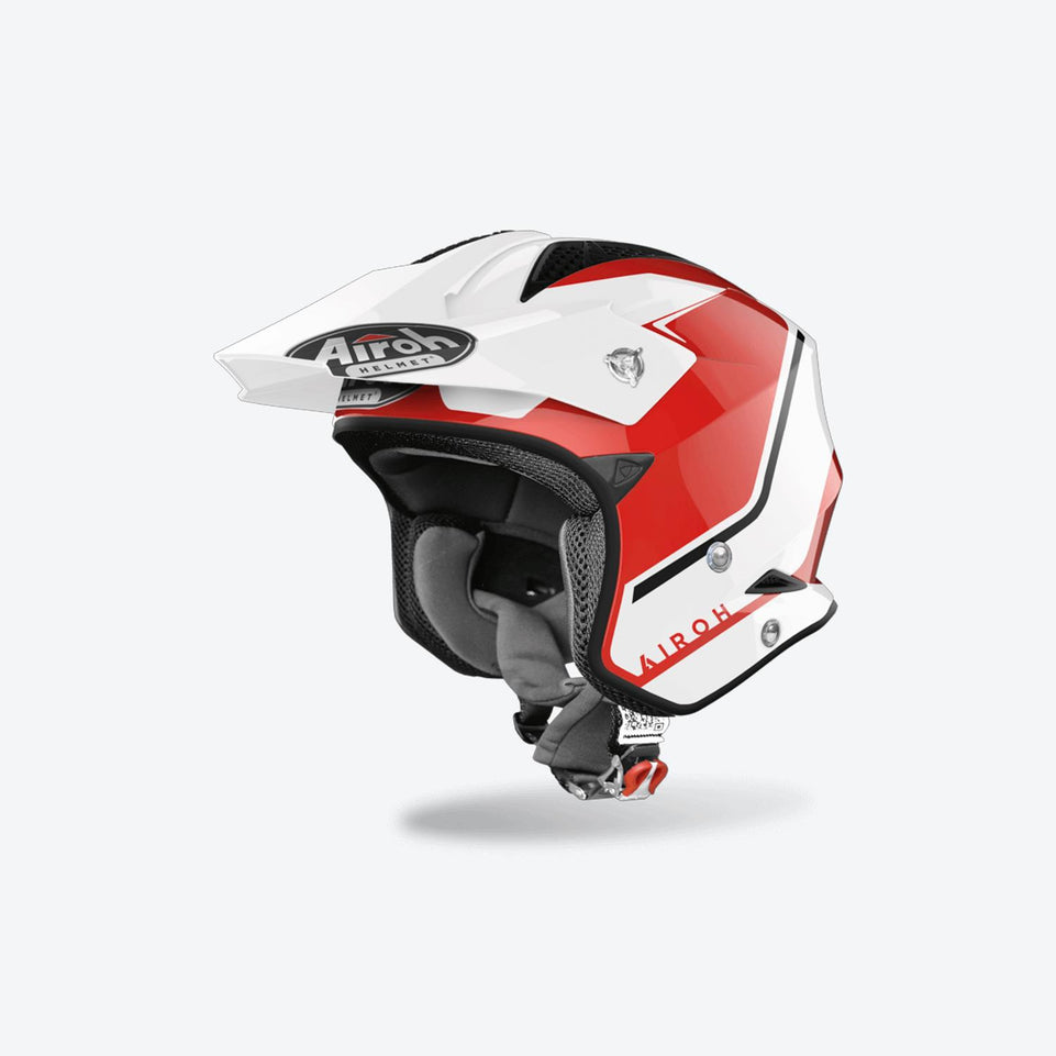 Airoh TRR S Casco On Off Road Trial Fibra HPC Ultraleggero Moto Scooter Omologat