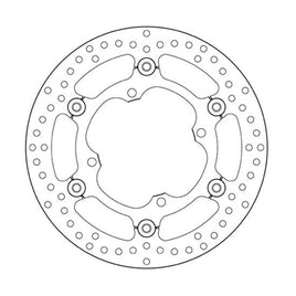 Disco freno Brembo Serie Oro per Kawasaki KX 250 F (15-23) anteriore flottante