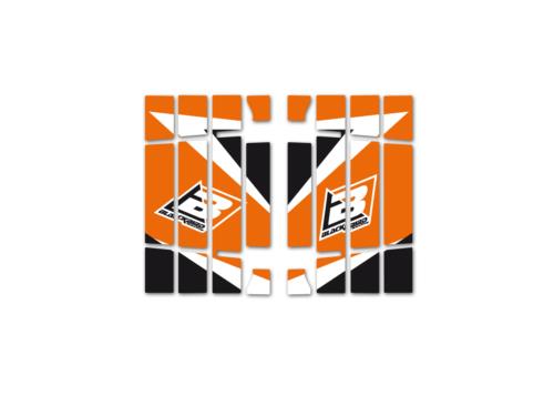 Adesivi griglia radiatore per KTM 125 SX (19-22) Blackbird arancioni