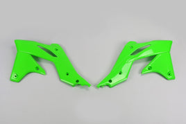 Convogliatori radiatore per Kawasaki KX 250 F (13-16) verdi