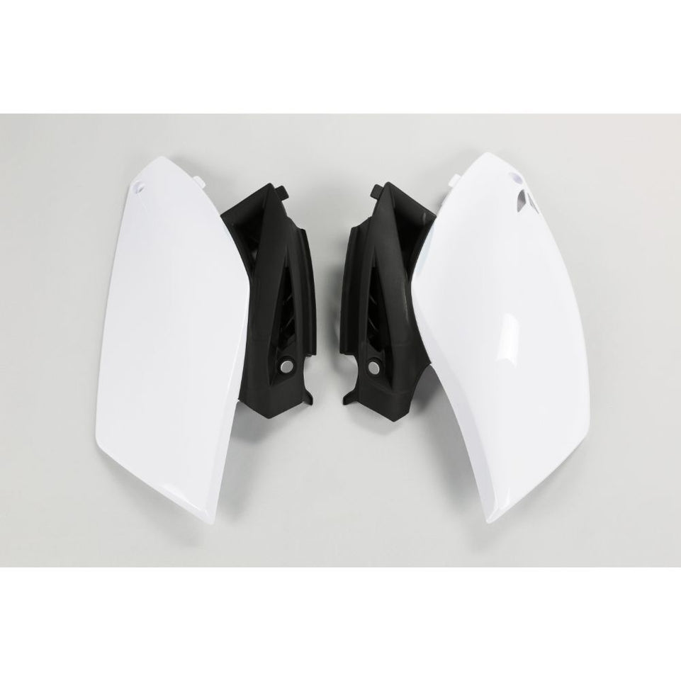 Fianchetti portanumero per Yamaha YZ 250 F (10-13) bianchi e neri*