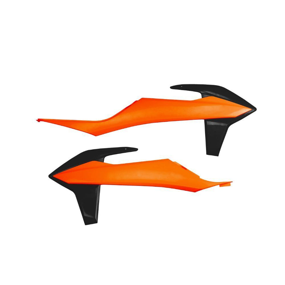Convogliatori radiatore per KTM 450 SX-F (19-22) arancioni e neri