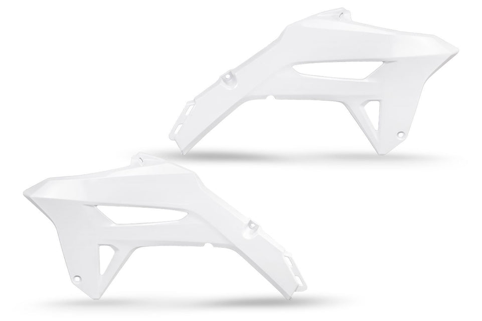 Convogliatori radiatore per Honda CRF 250 R (22-23) bianchi
