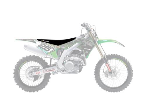 Coprisella Blackbird per Kawasaki KX 250 F (21-23) pyramid nero