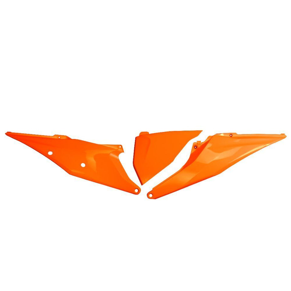 Fianchetti portanumero per KTM 150 SX (19-22) arancioni