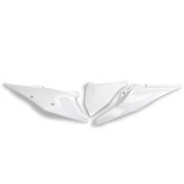 Fianchetti portanumero per KTM 250 SX-F (20-22) bianchi*