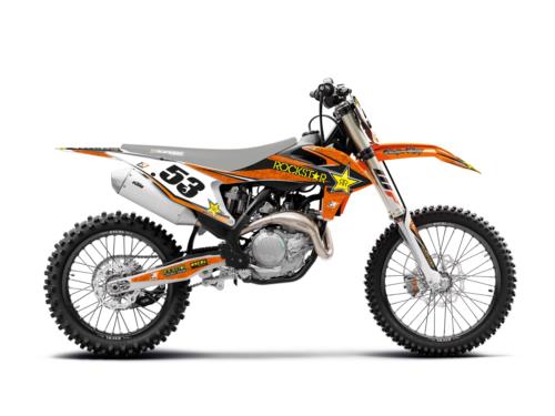 Kit grafiche per KTM 150 SX (19-22) Rockstar Energy