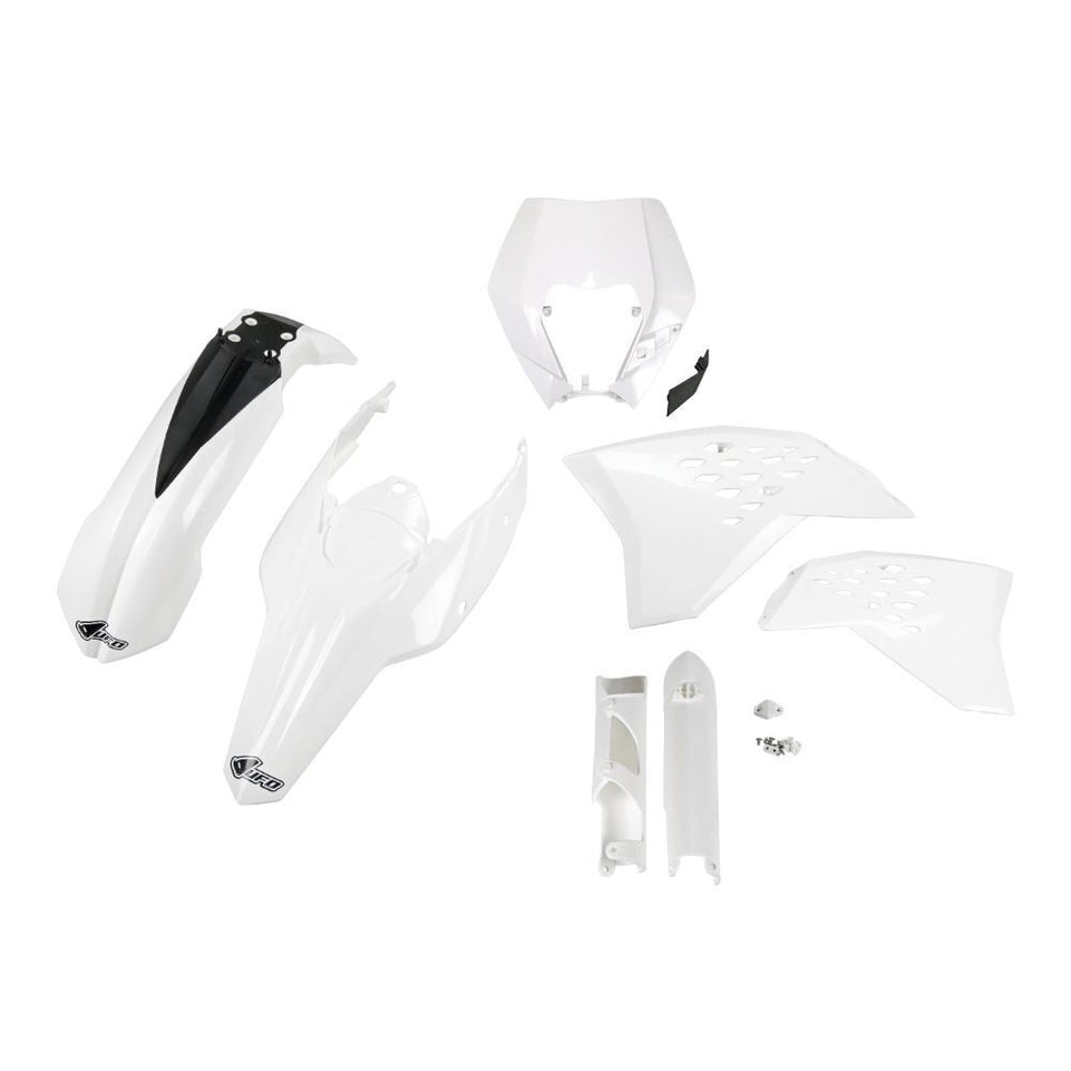 Kit plastiche per KTM 200 EXC (09-11) - colore bianco