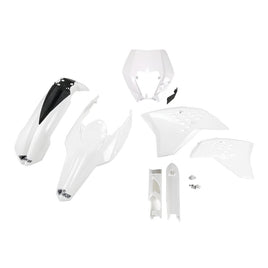 Kit plastiche per KTM 300 EXC (09-11) - colore bianco