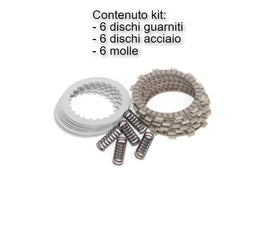 KIT FRIZIONE GUARNITI ACCIAIO MOLLE COMPLETA PER APRILIA RS 125 1996-2014