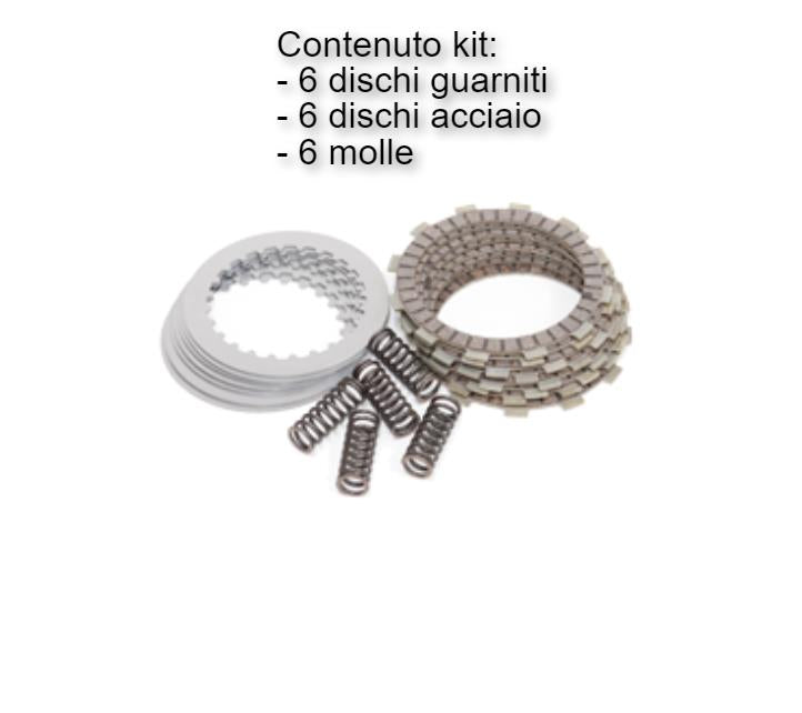 KIT FRIZIONE GUARNITI ACCIAIO MOLLE COMPLETA PER APRILIA RS 125 1996-2014