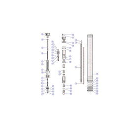 Ricambi forcella Honda CRF 250 R (10-14) - Boccola Pist. comp.