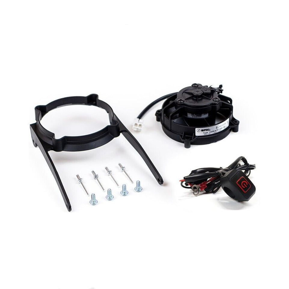 Kit ventola radiatore Husaberg 350 FE (13-14) manuale SPAL