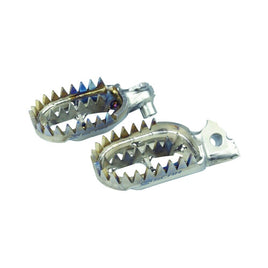 Coppia pedane in titanio Scar Fantic 250 XX (22-24) Gripper