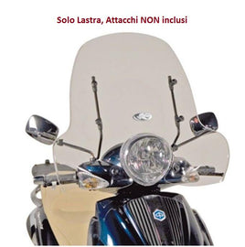 KAPPA Parabrezza Trasparente Solo Lastra Per Piaggio Beverly Tourer 250 2008-10