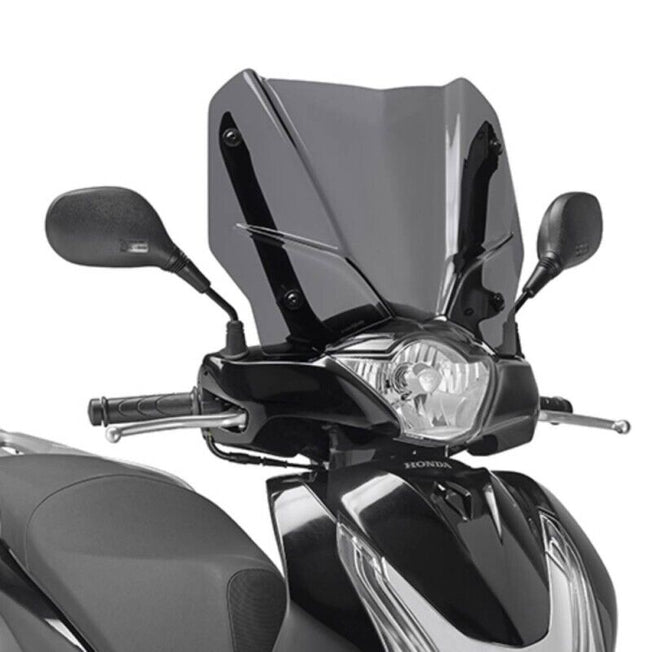 KAPPA Lastra Cupolino Fumé Spoiler 36,5 X 45 Cm Per Honda SH 150i ABS 2012-2016
