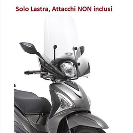 KAPPA Parabrezza Trasparente Solo Lastra 49X66 Per SYM Symphony ST 200 2015-2020