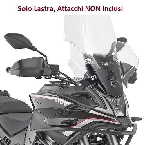 KAPPA Lastra Cupolino Trasparente Spoiler Per Voge Valico 650DS 2021-2023 - LGMoto SRL