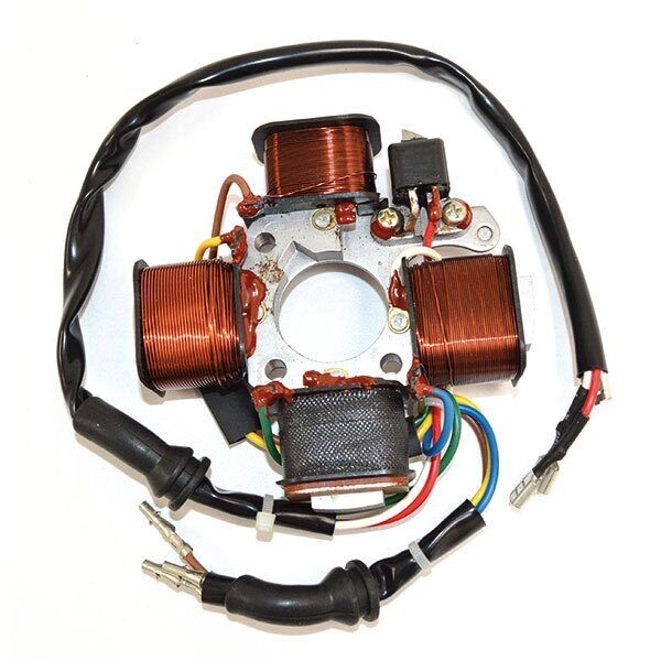 STATORE 4 POLI PIAGGIO CICLOMOTORI per PIAGGIO 50 Boss 1988-1990 SGR