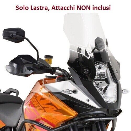 KAPPA Lastra Parabrezza Trasparente Spoiler Per KTM 1050 Adventure 2015-2016