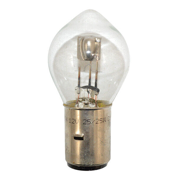 LAMPADA HERT BILUCE 12V-25/25W BA20D per HONDA 50 SH Scoopy Fifty 1996-2001