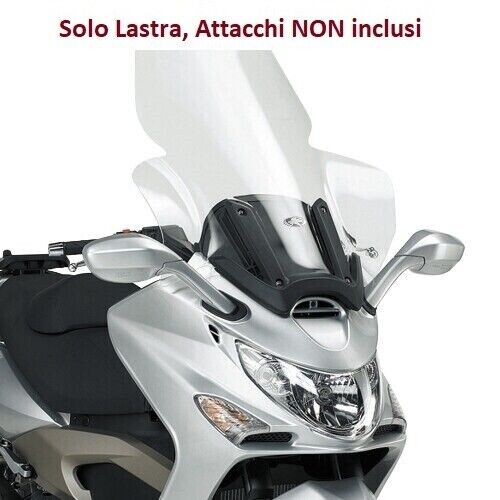 KAPPA Lastra Parabrezza Trasparente Spoiler Per Kymco Xciting 300 2005-2009