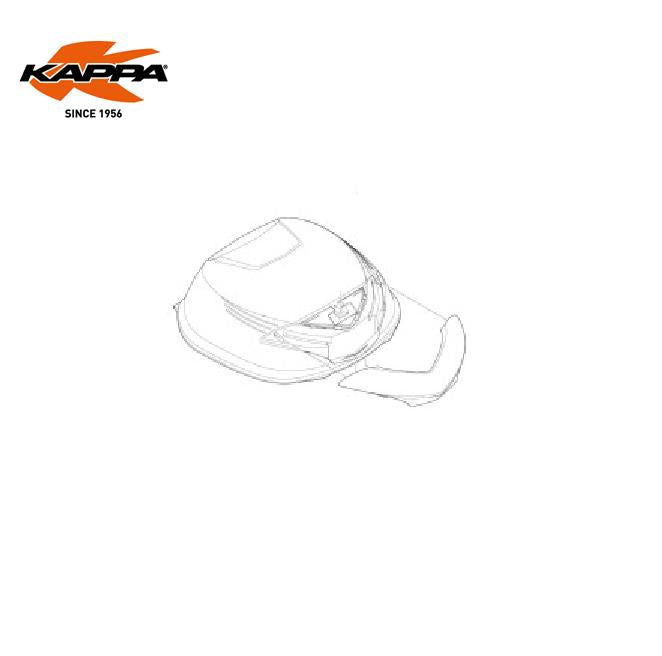 KAPPA Ricambio Catadiottro Fumé Per Bauletto K355NT