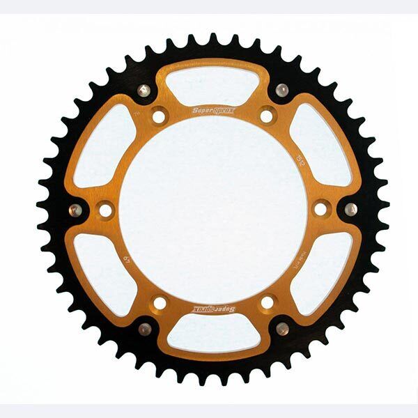 CORONA STEALTH RST-1512:49-GLD PER HUSQVARNA 125 SM S 2000-2006