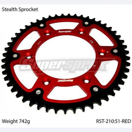 CORONA STEALTH RST-210:51-RED PER HONDA REDMOTO 400 CRF RX 2017-2020