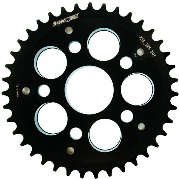 CORONA STEALTH RST-733_525:39-BLK PER DUCATI 796 Monster ABS 2011-2014 - LGMoto SRL
