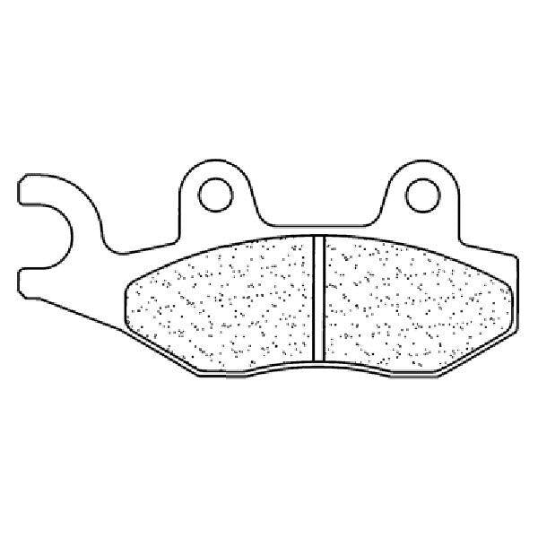 CL RX3 PASTIGLIE FRENO 1 PINZA POST per KAWASAKI 1000 Ninja H2 SX SE+ 2019-2020