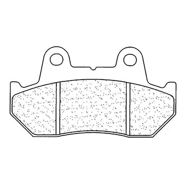 CL A3+ PASTIGLIE FRENO 1 PINZA ANT per HONDA 1100 VT C Shadow 1985-1993