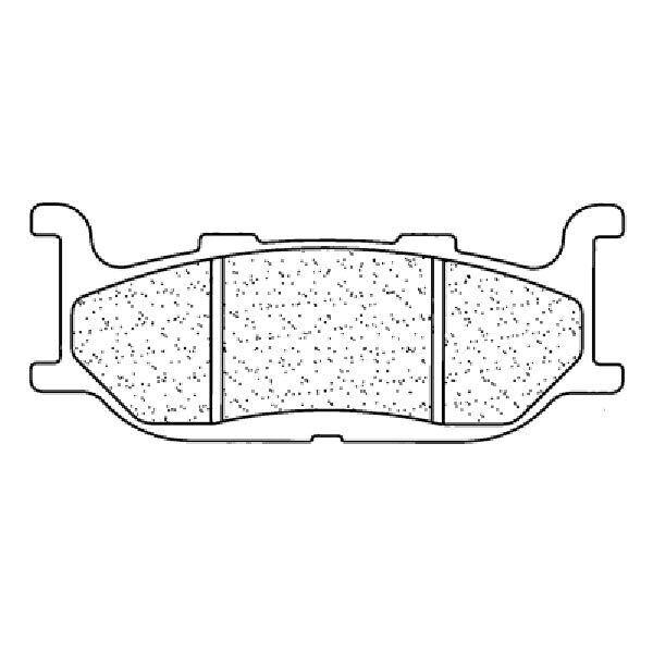 CL S4 PASTIGLIE FRENO 1 PINZA ANT per YAMAHA 650 XVS Drag Star 1997-2005