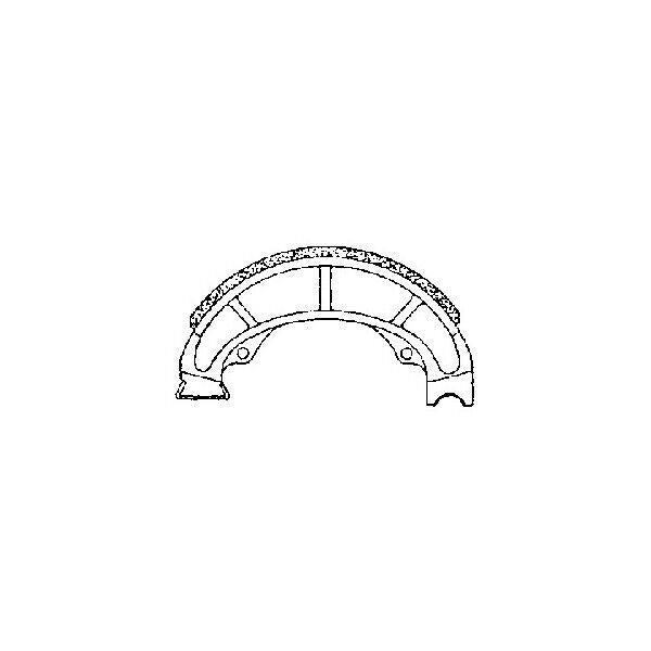 CEPPI GANASCE FRENO ANT sb per SUZUKI 50 CP CHF 1985-