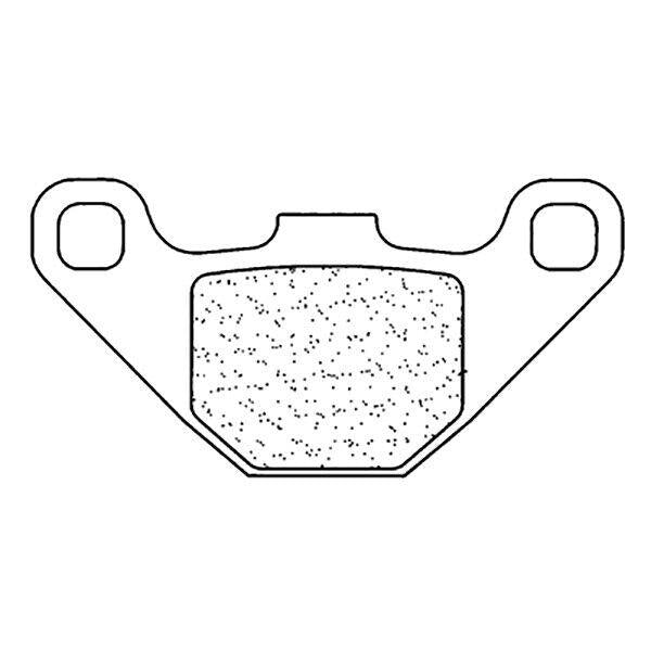 CL MSC PASTIGLIE FRENO 1 PINZA ANT per ITALJET 100 Millenium 2T 2000-2000