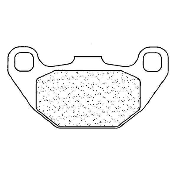 CL SC PASTIGLIE FRENO 1 PINZA ANT per KYMCO 125 Agility 4T R16 E3 2008-2015