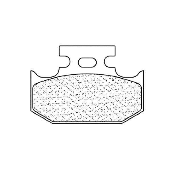 CL MSC PASTIGLIE FRENO 1 PINZA POST per SUZUKI 200 UH Burgman 2014-2021