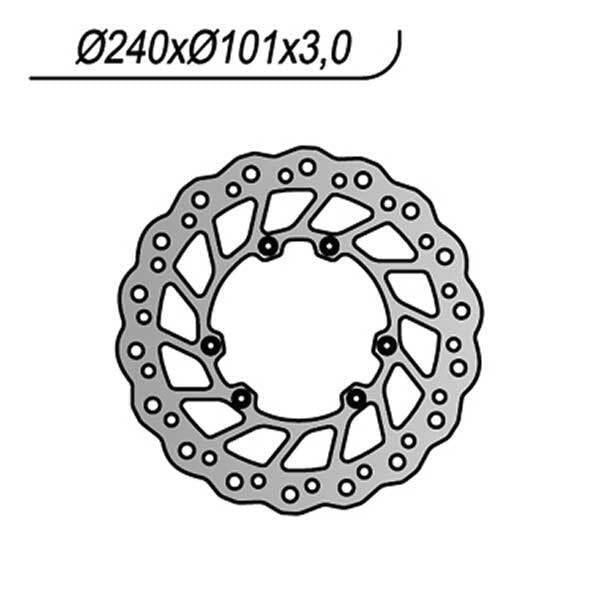 066X NG DISCO FRENO ANT per HM - VENT 500 CRE F X 2005-2009