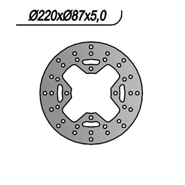 1007 NG DISCO FRENO POST per MOTO MORINI 1200 Corsaro 2005-2010