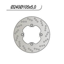 209 NG DISCO FRENO POST per HONDA 700 XL V Transalp ABS 2008-2013