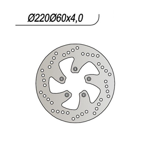 291 NG DISCO FRENO ANT per APRILIA 50 Scarabeo Ditech (SCA00) 2001-2004