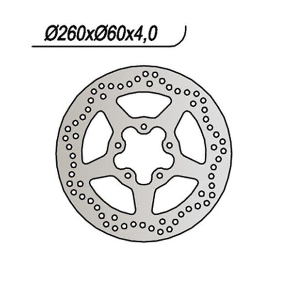 292 NG DISCO FRENO ANT per APRILIA 150 Scarabeo 4T Rotax 1999-2002