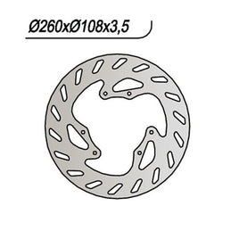 385 NG DISCO FRENO ANT per GAS GAS 125 Pampera 2003-2005
