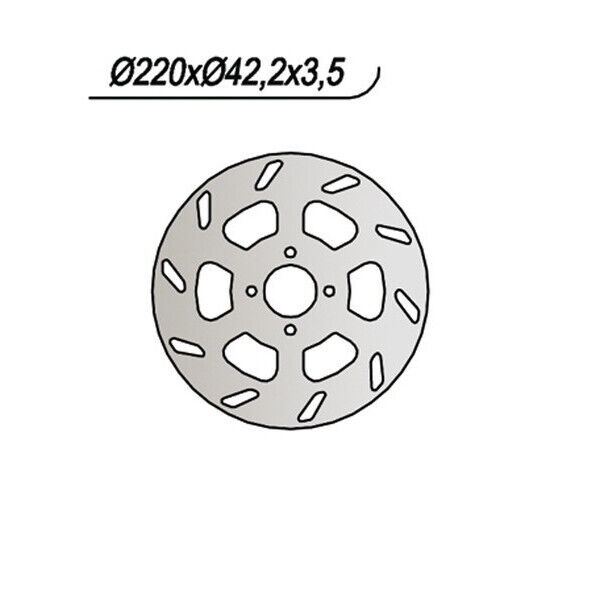 424 NG DISCO FRENO ANT per SIAMOTO 50 Falkon 1998-2000