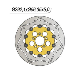 679 NG DISCO FRENO ANT DX o SX per HARLEY DAVIDSON 1584 FXCW Rocker 2008-2009