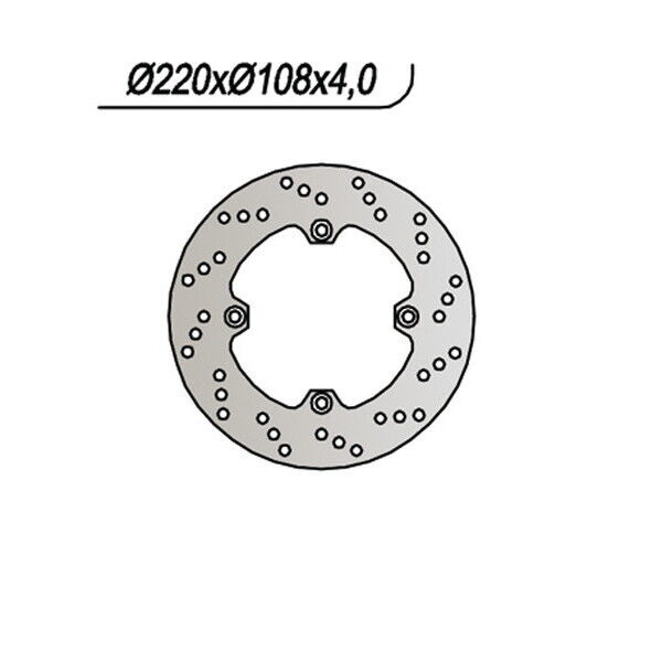 718 NG DISCO FRENO POST per DUCATI 998 998 R 2002-2002