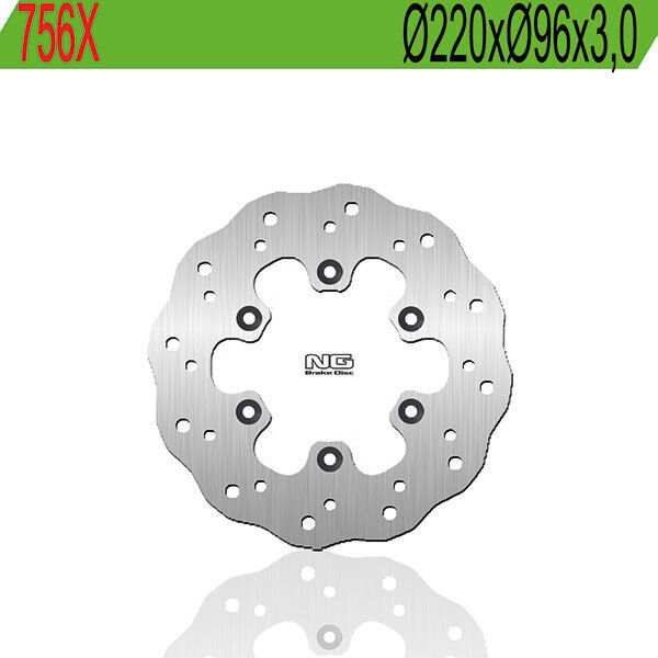 756X NG DISCO FRENO ANT per KAWASAKI 85 KX RB 2001-2020